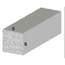 Profil Peinture Plein CM 100 H Argenté 10x10 MM Profils Aluminium Barre