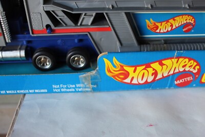 Hot Wheels Cargo Carrier Gray Transport Truck & Carry Case | eBay