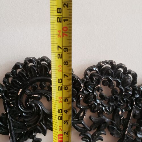 MCM Burwood Syroco Hollywood Regency Large Hanging Wall Fan - Picture 2 of 3