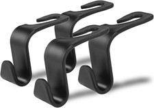 Car Seat Headrest Hook, Auto Seat Hook Hangers Storage Organizer Interior Access