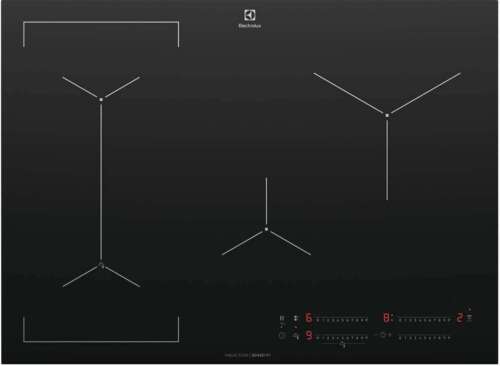 Electrolux 71cm Black Ceramic Glass Induction Cooktop EHI745BE - Picture 2 of 3