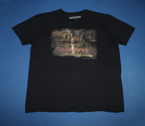 StudioCanal 2015 Highlander Shirt Fantasy Action-Adventure Film Men's Tee XL
