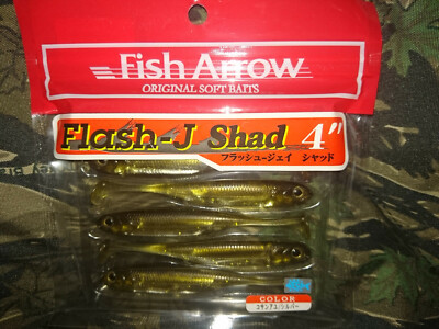 Fish Arrow Flash J Shad 4'' # Kosan Ayu /Silver