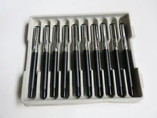 Parker Vector Black SS Chiselled Rollerball Pen  (Tray of 10)