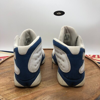 Nike Air Jordan 13 Retro GS Shoes White French Blue Men\'s 11.5 Nike Air Jordan 13 Retro GS Shoes White French Blue DJ3003  main image 2