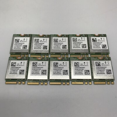 QUALCOMM QCNFA344A WLAN BLUETOOTH 4.1 LAPTOP WIFI CARD 01AX713 - Lot of 10