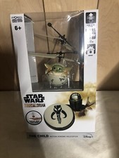 Star Wars Mandalorian The Child Baby Yoda Motion Sensing Helicopter Disney