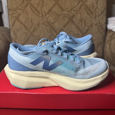 New Balance FuelCell Rebel V4 Quarry Blue Women Running Shoe