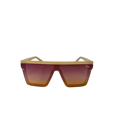 Quay Australia Hindsight Shield Sunglasses 51MM Ivory Purple  display picture 1