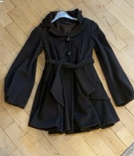 Maurizio Pecoraro Cashmere Coat Sz It 42