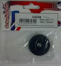 Schumacher  U4226  Gear; CNC 71T    Spur - Slipper     New      Free  Shipping