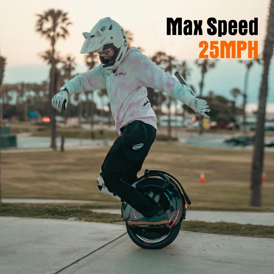 Monociclo Elettrico Inmotion V10F | 2000W, Autonomia 75km, 25km/h, LED Personalizzabili - Nero - Foto 10