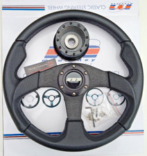 Land Rover Defender 90, 110, Sports Steering Wheel Plus 48 Spline Boss, 14 Inch