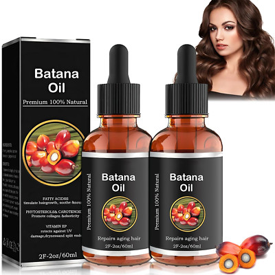 2PC Bio Batana Öl Für Haarwachstum, Batana Öl Für Haare, Bio Batana Öl Für Haare