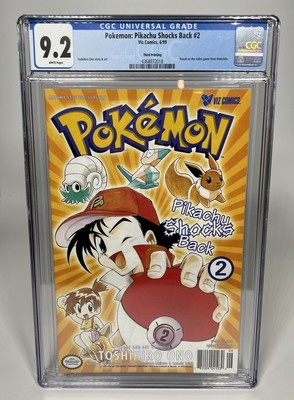 Pokemon: Pikachu Shocks Back #2 Comic Graded 9.2 CGC Third Printing 9/1999