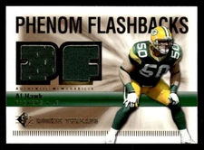 2007 SP Rookie Threads #PHF-AH A.J. Hawk Phenom Flashbacks Jerseys