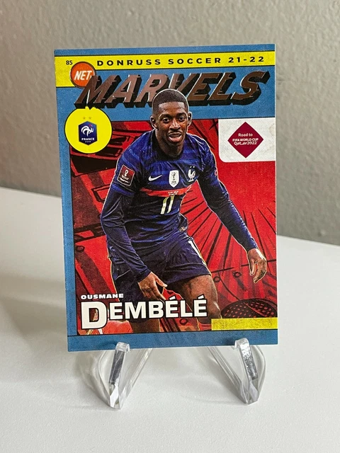 Ousmane Dembele Net Marvels 2021-22 Panini Donruss Soccer World Cup Qatar #6