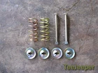 new 9" Brake Shoe Hold Down Kit Jeep CJ3B M38A1 CJ5 CJ6 120239