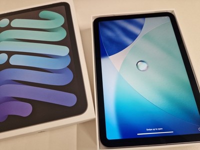 Apple iPad mini A17 Pro - 8,3'' 128GB  Wi-Fi + Cellular 5G SpaceGray - Neuwertig