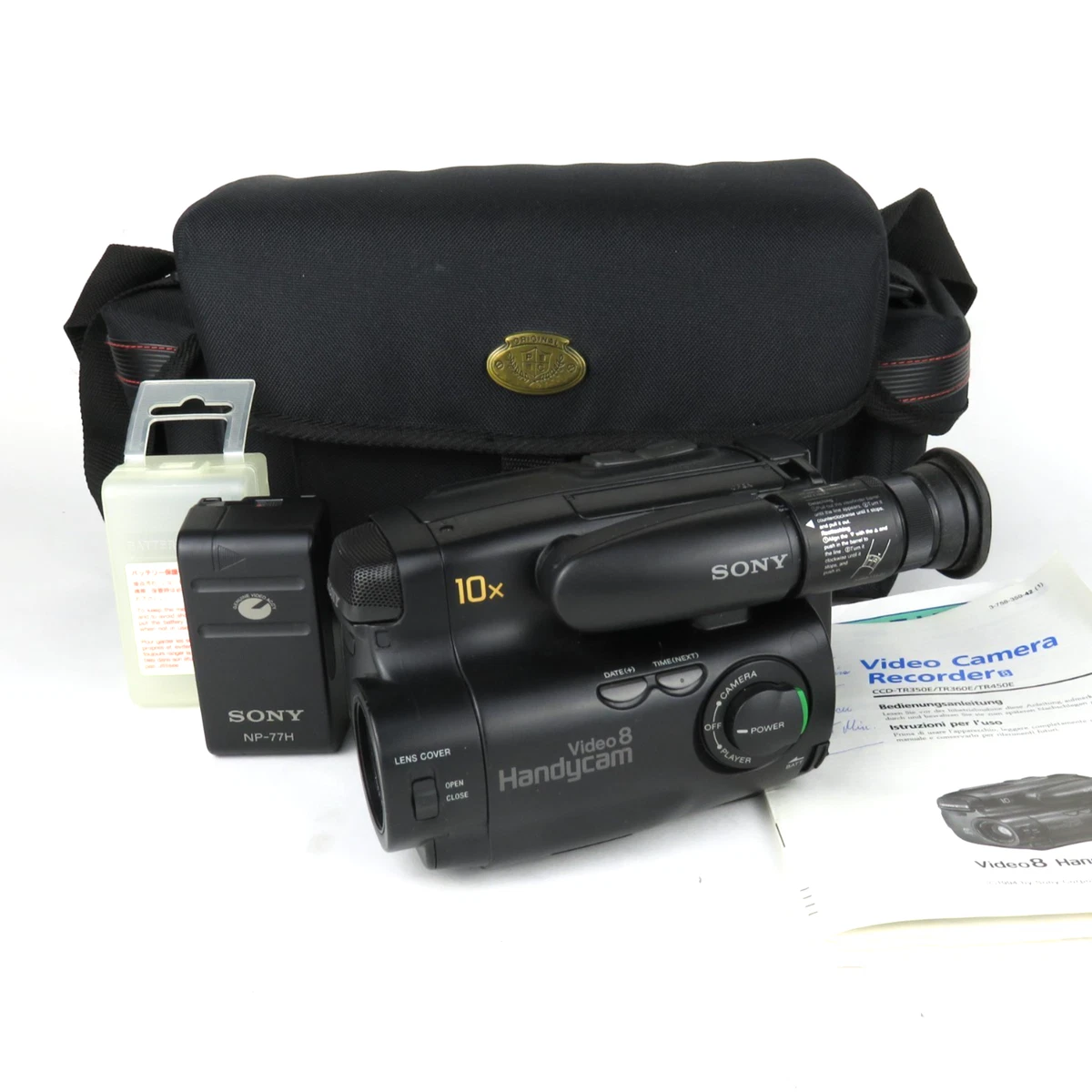 Potencia confirmada - Videocámara Sony CCD-TR350E Handycam Hi8 PAL