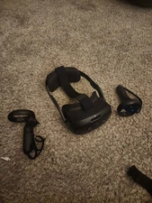 HTC Vive Focus Vision Mixed Reality and PC VR Headset   Controllers Used MINT