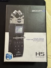 Zoom H5 Handy Recorder, Portable 4-Track Recorder  USB Interface - BRAND NEW 