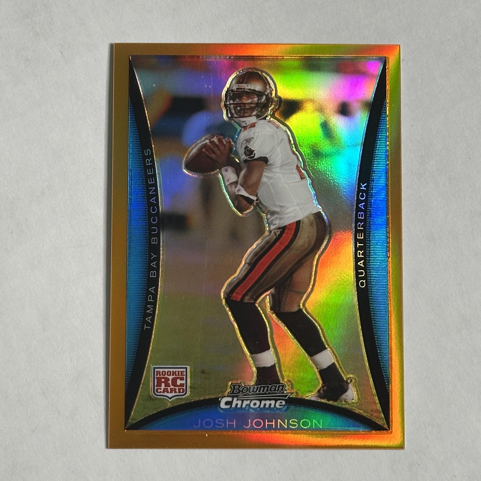 Josh Johnson Bowman Chrome #BC66 Orange