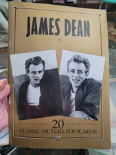 James Dean Postcard Book NOS 1993 20 Cards