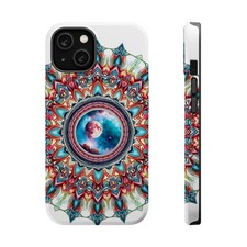 iPhone Space Mandala Vibrant Watercolor Slim Everyday Designer Case � iPhone Cas