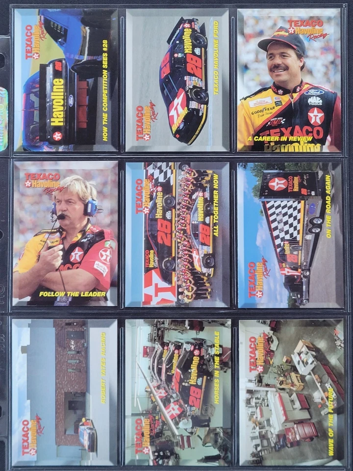 1994 Maxx Texaco Havoline Racing Complete (50) NASCAR Racing Card Set - Image 3 of 4