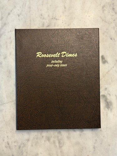 Dansco Roosevelt Dime including Proof Archival Album 1946-1997+ - #8125