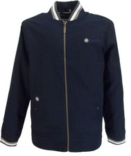Lambretta Dark Navy Blue Monkey Harrington Jackets