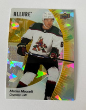 2023-24 Upper Deck Allure Hockey Matias Maccelli  Yellow Taxi #83