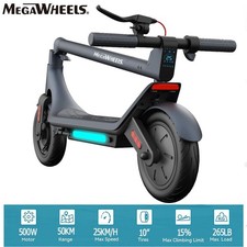 500W Electric Scooter 31 Mile Adult E-Scooter Safe Urban Commute 10" Tire 10.4AH