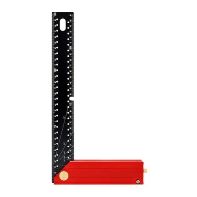 Folding Angles Ruler Aluminum Construction L Square Ruler Woodworking Ruler