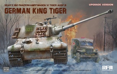 RYEFIELD 5138 1/35 SD.KFZ.182 PANZERKAMPFWAGEN VI TIGER Ardennes1944 Upgrade Ver