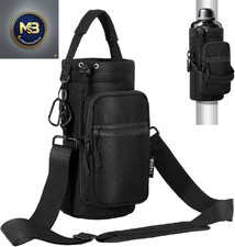Water Bottle Carrier Bag,25Oz/40Oz/64Oz Bottle Pouch Holder,Adjustable Shoulder