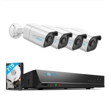 Image of Reolink 8Channel 8MP Bullet NVR 2TB 4K PoE Security Camera System 24-7 Recording