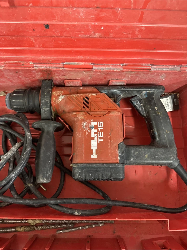 Hilti TE 15 Bohrhammer Bohrmaschine mit Koffer Zustand Gut - Bild 2 von 4