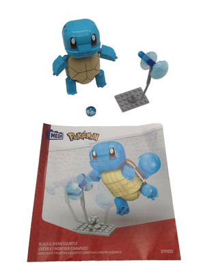 MEGA Construx POKÉMON Schiggy GYH00 Squirtle Figur Mattel Nintendo Klemmbaustein
