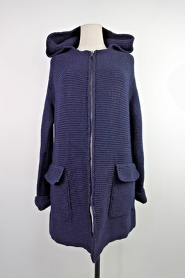 Paul & Shark Mantel Damen Größe S Jacke 100% Merinowolle