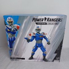 Power Rangers Lightning Turbo Blue Senturion Deluxe 6-Inch Action Figure