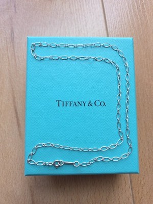 Original Tiffany & Co. Oval Link Necklace Kette silber