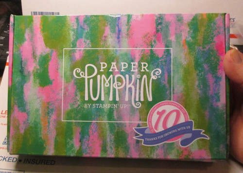 March 2023 Paper Pumpkin TEN YEARS OF GROWTH FULL Kit  Ink & Stamps - Stampin Up