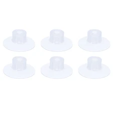 Bellows Suction Cup 30mm Diameter x M5 Joint Silicone Pneumatic Vacuum 6pcs