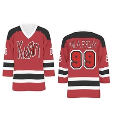 Korn Unisex V-neck Hockey Jersey