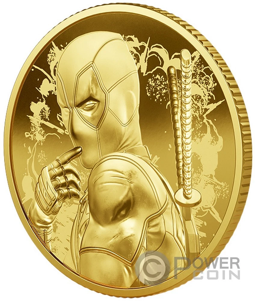 DEADPOOL AND WOLVERINE 1/4 Oz Medalla Oro 2026