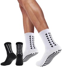 Sports Socks Anti-Slip Skid Hospital Soccer Basketball Football Grip Dots Train