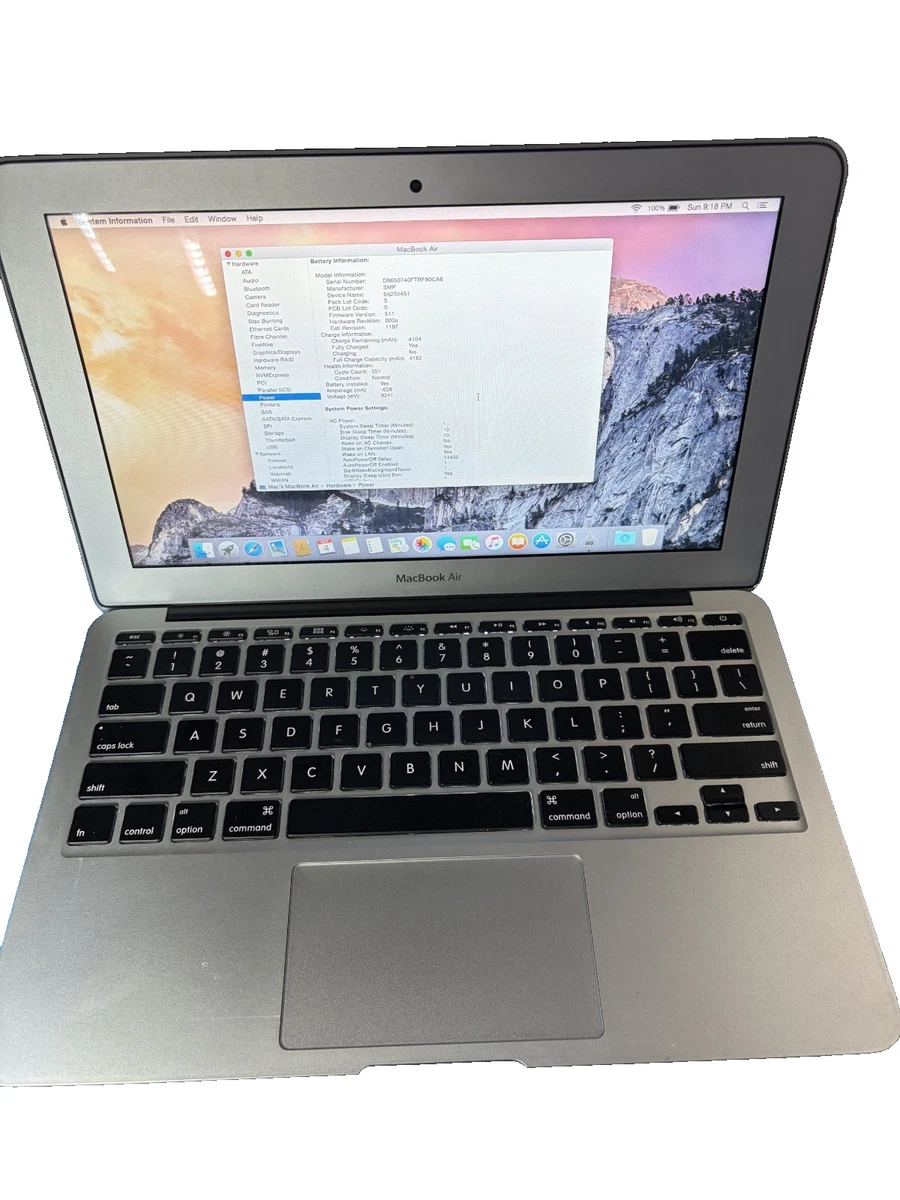 Macbook Air 11 Inch for sale - eBay