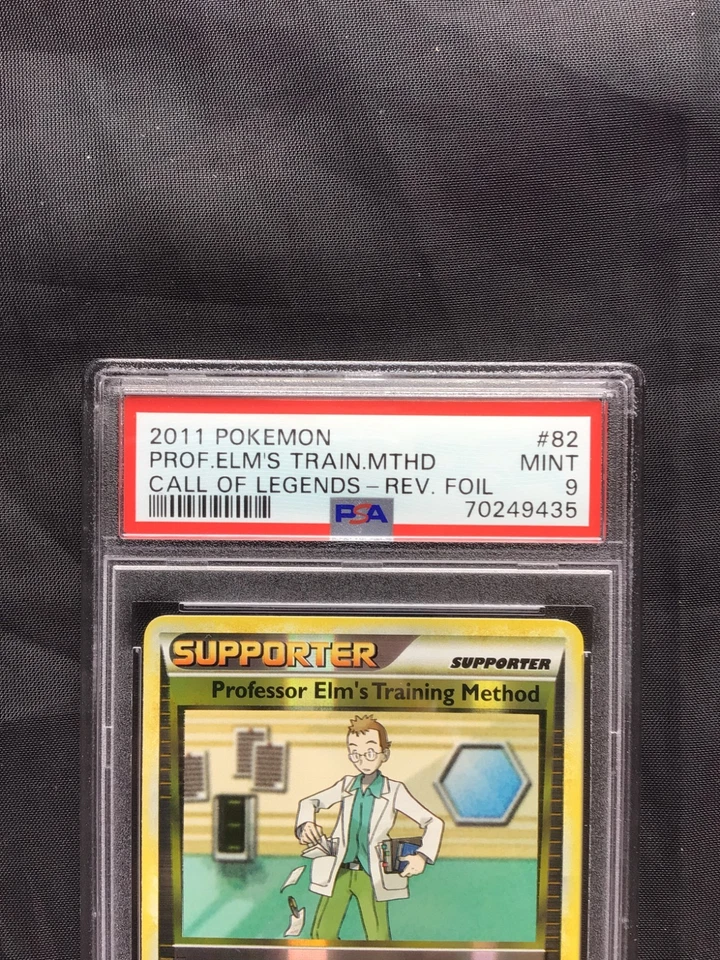 Pokemon: Call of Legends Rev. Holo: Professor Elm's Training Method 82/95 PSA 9 - Image 3 of 4